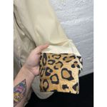 Dennis Basso Size L Fab Leopard Animal Print Faux-Fur Reversible Car Coat Jacket Photo 5