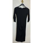 Reformation  Belmont Knit Dress in Black Size Small Photo 1
