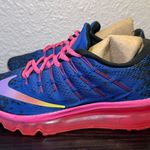 Nike  Air Max 2016 Print Edition Running Shoes Deep Night Purple Women’s Size 5.5 Photo 4