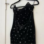superdown Revolve  Stevie Sweetheart Mini Dress Black Metallic Photo 2