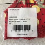 Free People Mari Printed Bralette Lemons Cherry Combo New XS Photo 2