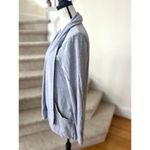Athleta Pranayama Light Grey Marled Wrap Cardigan Photo 2