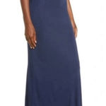 STAUD NWT  Piera Dress Size Small Color Blue Green Yellow Photo 0