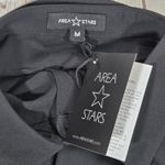 Area Stars Lee Puff Sleeve Blouse Black M NWT Size M Photo 2
