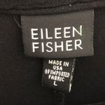 Eileen Fisher  Black Zip Jacket Large Photo 4