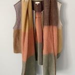 Anthropologie Pilcro One Size Earth Tones Vest And Scarf Set Photo 0