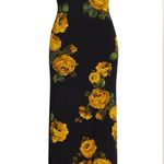Alice + Olivia NWT- Delora Rose Print Sleeveless Maxi Dress Size 2 Photo 0