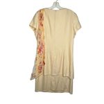 Vintage Megan Lee Dress with Attached Scarf Yellow Size 14 Photo 4