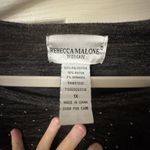 Rebecca Malone  Charcoal Studded Top Photo 1