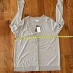 J.Jill NWT  Woman’s Organic Cotton Gray Jacket, Sz S Photo 9