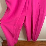 Alex Marie  Jumpsuit Hot Pink Bow Front Wide Leg Size 16 Photo 3