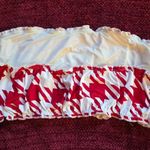 We Wore What  Red and White Houndstooth Bikini Set Photo 6