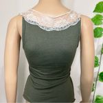 Vintage Twee Coquette Fairy Green Lace Tanktop Size undefined Photo 6