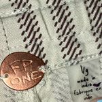 NWOT FP ONE 100% Cotton Striped Paper Bag Shorts Photo 2