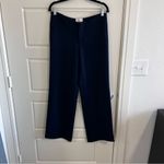 Reformation  Navy Pants Photo 1