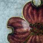 Vintage Purple Shade Dog Wood Bloom Blossom Flower Floral Jewelry Pin Brooch Photo 15