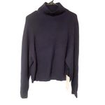 Lululemon  Size Medium/Large Ribbed Turtleneck Sweater True Navy NEW Photo 1