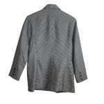Bill Blass Vintage  Women Tweed‎ Jacket 10 Houndstooth Career Professional Blazer Photo 2
