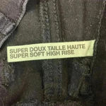 Garage  Super soft high rise black jean shorts in size 0 Photo 3