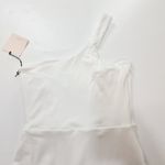 superdown  Marie One Shoulder Dress in White XS Photo 11