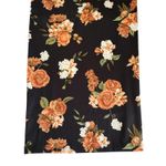 We Wore What Floral Black and Orange Muscle Tank Midi Dress Women’s Size Small NWT Photo 4