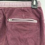 Lululemon women's 4 joggers sweatpants burgundy with contrast waistband Photo 7