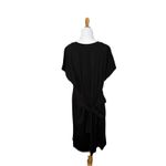 Universal Standard  Black Short Sleeve T-Shirt Dress Soft Stretchy Size Medium Photo 2