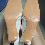 Charles and Keith NEW Gem-Embellished Square Toe Mules - Chalk Photo 8