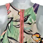 HD in Paris Anthropologie  Lucille Peplum Racer Back Pink Exposed Back Zipper 2 Photo 6