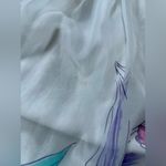 American Vintage Vintage 1970s 1980s Watercolor Puff Sleeve Dress Photo 7