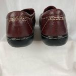 Clarks  Collection Women's Ashland Lane Burgundy Red Leather Flat Loafer Size 7.5 Photo 5