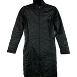 Patagonia Jacket Womens Sz XS Black Quilted Long Insulated MOR Coat Floral Photo 0