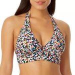 Anne cole  Womens Marilyn Banded Halter Bikini Top Size XS Dot New Photo 0