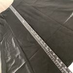 Black Silky Midi Fit and Flare Skirt / Size XS Photo 9