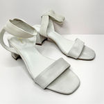 Bandolino  Ankle Strap Sandals Womens Size 7.5 Light Gray Open Toe‎ Block Heel Photo 0