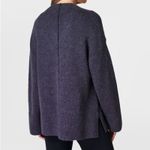 Sweaty Betty Sweaty Betty Pinnacle Wool Blend Funnel Neck Sweater Size XS - Urban Grey - NWT Photo 2