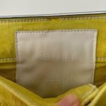 Mother Superior Jeans The Scrapper Cuff Ankle Fray in Golden Yellow Size 24 Photo 3
