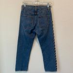 Veronica Beard Ines Girlfriend Lace Up Jeans Photo 7