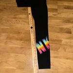 PINK - Victoria's Secret  Yoga‎ Leggings Rainbow Logo Athleisure Black Size S Photo 5