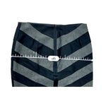 White House | Black Market Black Grey Chevron Ponte Pencil Skirt 2 NWT Academia Photo 6