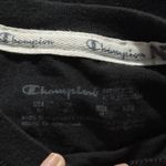 Champion  black women's tee shirt top medium active round neck athletic Photo 6