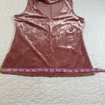 Candie's  Pink Velvet Choker Tank top in Size S Photo 5