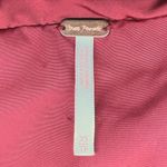 Free People  Hailey Oversized Puffer Coat XS Wine/Dark Red Hooded Jacket GUC Photo 5