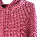 Heart soul PINK OVERSIZED CROP SWEATER WITH HOODIE PULL STRING Photo 3
