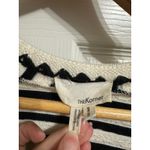 Anthropologie The‎ Korner oversized black white striped cardigan One size Size undefined Photo 2