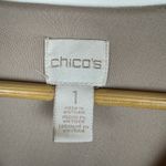 Chico's Womens Tessa Chevron Knit Maxi Dress Sz 1 (S) Crochet Stretch Boho Retro Photo 10