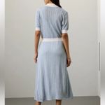 BOSS Polo Knit Mich Drose Size Small Blue Photo 1