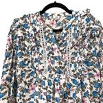 River Island Floral Ruffle Blouse Sz10 (US6) Photo 4