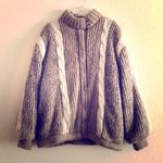 Vintage Sweater Coat Tan Size L Photo 0