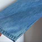 ASOS Denim Chambray V Neck Button Front Dress 3/4 Sleeve US 10 Photo 2